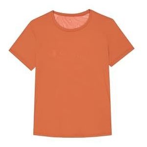 Champion Women's Legacy W - Performance ronde hals T-shirt terug gesneden, oranje (OS058), XL, Oranje (Os058), XL