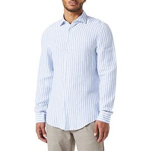 Seidensticker Men's Slim Fit shirt met lange mouwen, lichtblauw, 40, lichtblauw, 40