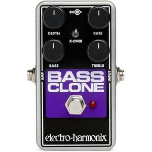 electro-harmonix Elektrische Bass Effect met Bass Clone Chorus Filter Synthesizer