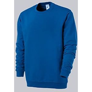 BP 1623-193 unisex sweatshirt van versterkt katoen koningsblauw, maat 3XL