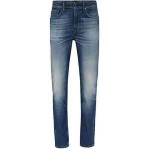 BOSS Heren Taber Zip Bc-c Jeans Broek, Medium Blue425, 35W x 36L