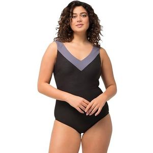 Badpak - Soft Cup Bh - Normale Bandjes - Bustier - Zonder Beugel - Color-Blocking
