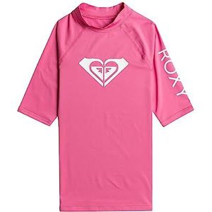ROXY Rash Vest met korte mouwen HEARTED Meisjes 6-16 Roze 16/XXL