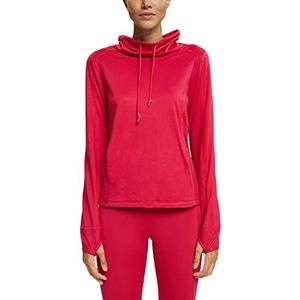 ESPRIT Sports Dames PER Sweat Edry Sweatshirt, Cherry Red, XL