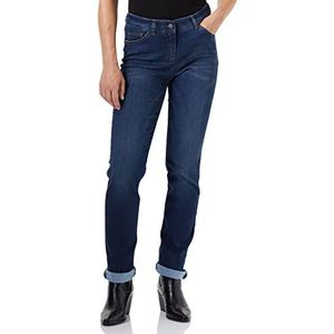 GERRY WEBER Edition Dames Jeans, Dark Blue Denim met gebruik, 34
