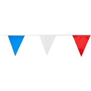 Unique Party 90302 Vlag Banner-30ft | Wegwerp | Rood, Wit en Blauw | 1 St., Multicolor