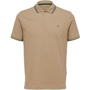 Selected Homme Slhdante Sport Ss Polo w Noos Heren Poloshirt