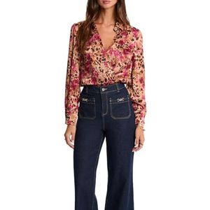 MORGAN T-shirt met lange mouwen, Meerkleurig, 32