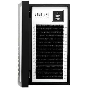 Nanolash - Volume Lashes - Zwart - Synthetisch