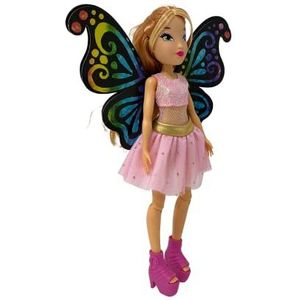 Bizak Winx Versier je vleugels en creëer verschillende regenboogontwerpen met de 3 paar vleugels, feeënfiguur Flora (62551252)