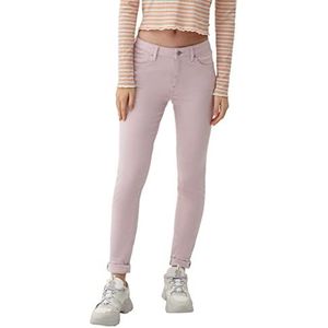 Q/S by s.Oliver dames jeans broek lang, roze, 32W x 30L