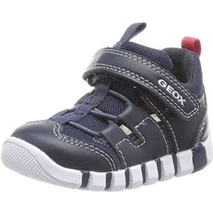 Geox Babyjongens B Iupidoo Boy First Walker Shoe, Donkerblauw, 22 EU
