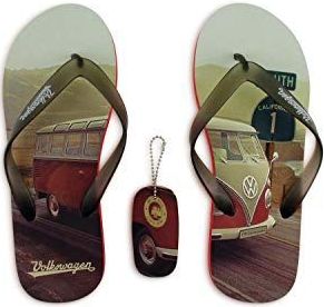 BRISA - VW Collection - Strandsandalen - Rood - Volkswagen T1 Bus Transporter