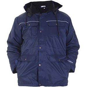 Hydrowear 046459 Dinant Winter Parka, Bever, 50% Polyester/50% Katoen, 3X-Large Mate, Navy