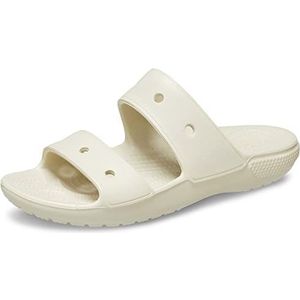 Crocs Klassieke sandalen, uniseks sandalen, Beige Bone, 46/47 EU