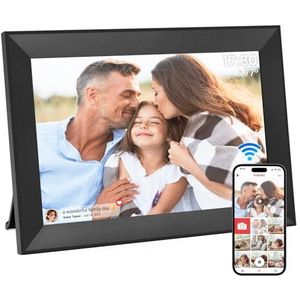 Hesmor - Frameo - Digitale Fotolijst - 10,1 Inch - 1280 x 800 - Wifi