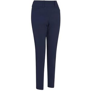 Callaway Dames golfbroek - Chev pull-on broek met stretch voor vrouwen, platte voorkant, Opti Dri-technologie (Caviar Black)