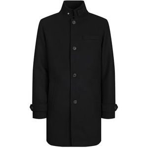 Jack & Jones JJEMELTON WOOL COAT SN, zwart, L