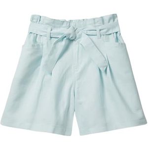 United Colors of Benetton Shorts voor meisjes en meisjes, Lichtblauw 0W6, 160 cm
