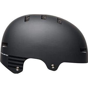 Bell Lokale BMX/Skate Helm 2023: Fasthouse Mat Zwart/Wit S 51-55cm