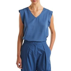 United Colors of Benetton Dameshemd, Blauw, XS