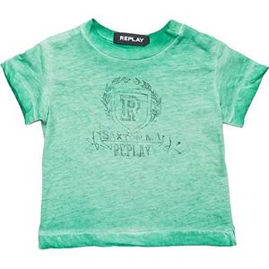 REPLAY Baby T-shirt, 852 neongroen, 12 Maanden