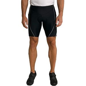 JP 1880 Heren grote maten herenkleding L-8XL Jay-PI fietsbroek, bikewear, kort, top basic, gel comfort zitkussen, nauwsluitend 802448, zwart, 5XL