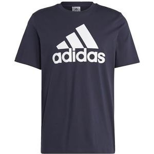 adidas Mannen Essentials Single Jersey Big Logo T-shirt met korte mouwen, L lang, 3 inch