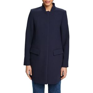 ESPRIT Dames 014EE1G359 Jas, 400/Navy, L, 400/marineblauw, L