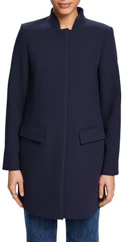 ESPRIT Dames 014EE1G359 Jas, 400/Navy, L, 400/marineblauw, L