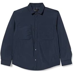 TOM TAILOR Denim Uomini Lichtgewicht overshirt 1029671, 10668 - Sky Captain Blue, L