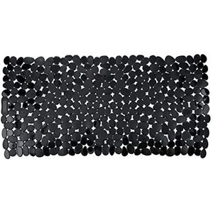 WENKO Anti-slip Badmat Paradise 71x36cm zwart - Antislipmat