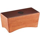 Meinl Percussion Bongo Cajon Instrument - rugvriendelijke trommelkist met snare, bas en bongo geluid - slagvlak bruin (BCA1SNT-M)