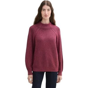 TOM TAILOR - 36333 - Damestrui - Blackberry - Rib Structuur
