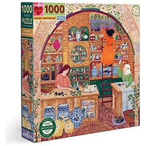 eeBoo - Puzzel, 1000 stuks, antieke apothecary