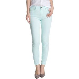 ESPRIT Skinny broek voor dames, verkort, groen (Frozen Mint), 40W x 28L