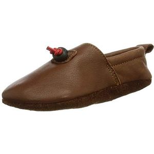 Pololo Uniseks kindercordel donkerbruine pantoffels, donkerbruin, 30 EU