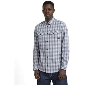 G-STAR - Marine Slim Shirt - Meerkleurig - Lange Mouwen