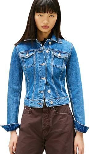 Tommy Jeans Tussenjas 'VIVIANNE'  blauw denim