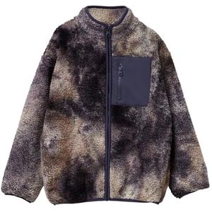 United Colors of Benetton Gebreid vest voor kinderen en jongens, Veelkleurig., 160