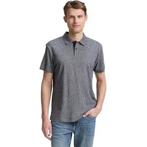 TOM TAILOR Poloshirt voor heren, 38140 - Navy White Grindle, XXL