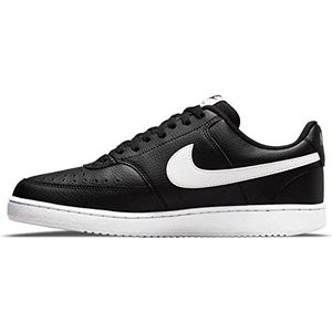 Nike Court Vision Low Better, basketbalschoenen voor heren, Zwart Wit Zwart, 40.5 EU