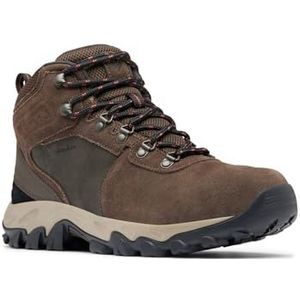 Columbia Heren Newton Ridge Plus 2 Suede waterdicht, Cordovan/Spice, 9, Cordovan Spice, 43 EU