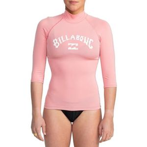 Billabong Lycra met korte mouwen, Roze, L
