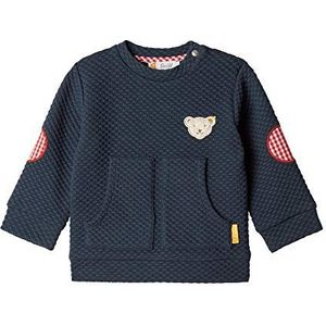 Steiff Baby - Jongens Sweatshirt, blauw (Patriot Blue 6033)., 62 cm