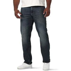 Lee Heren Big & Tall Extreme Motion Relaxed Straight Jean, Maverick, 44W / 32L