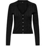 ONLY - ONLMeddi - Gebreid Vest - Zwart