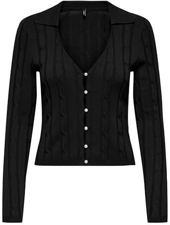 ONLY - ONLMeddi - Gebreid Vest - Zwart