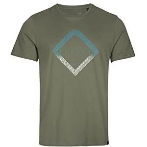 O'NEILL Tees 16011 Diamond T-shirt, heren, 16011 Deep Lichen Green, Regular