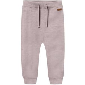 NAME IT Nmfwesso Wool SWE Pant, lila, 98 cm